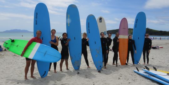 Surfing For Schools & Groups Omaha Orewa Te Arai